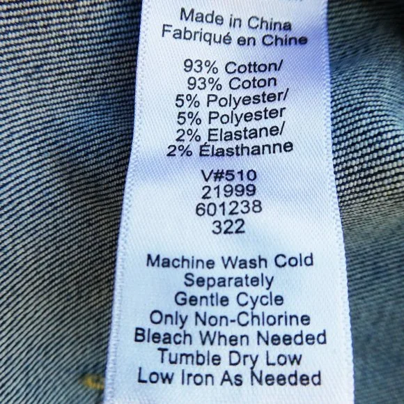 NEW Vintage Y2K Retro Denim Stretch Jeans High Rise Elastic Waist Extenders 10